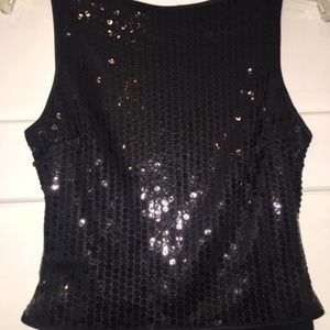 Black long evening gown